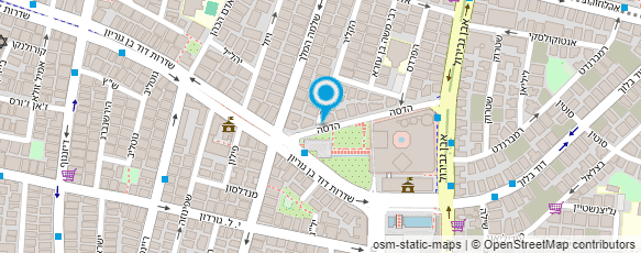 מפת הגעה אל עו"ד בורץ מיכאל