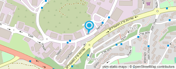 מפת הגעה אל שורשים - בית ספר לנהיגה