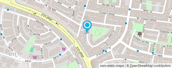 מפת הגעה אל שף בועז בן חיים