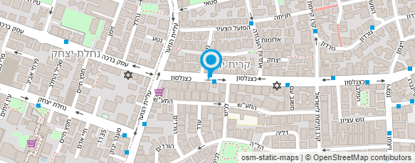 מפת הגעה אל דואר ישראל-מסירת דואר