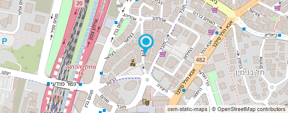 מפת הגעה אל עו"ד כהן יוסף יעקב