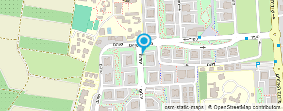 מפת הגעה אל ספיר אלבז איזמירלי - מאפרת