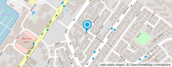 מפת הגעה אל יניב שמעוני  - מורה לנהיגה