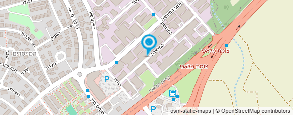 מפת הגעה אל מוסך א. נועם