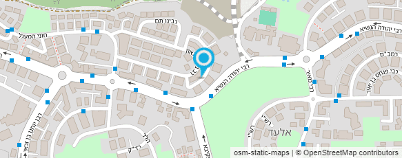 מפת הגעה אל עו"ד טחלוביץ' בכור