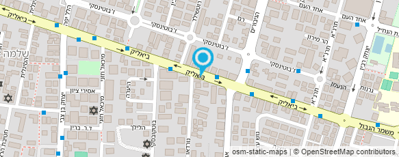 מפת הגעה אל עו"ד יעקובוביץ' גלעד