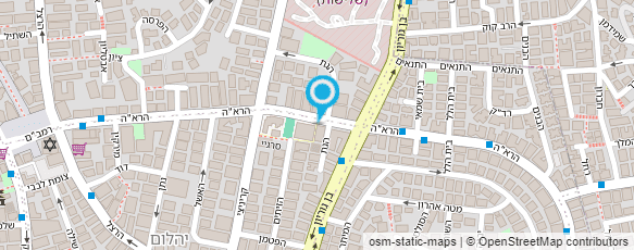 מפת הגעה אל רוני ששון מורה נהיגה