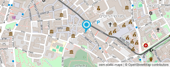 מפת הגעה אל עו"ד זגדון ג'ורדן אהרון