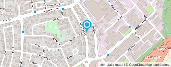 מפת הגעה אל משה שרגני