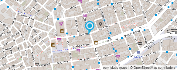 מפת הגעה אל עו"ד דניאלה פרידמן