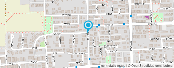 מפת הגעה אל עו"ד נחמן שיר