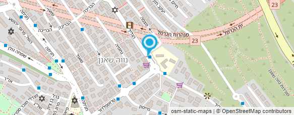 מפת הגעה אל חומוס פלאפל נ נח