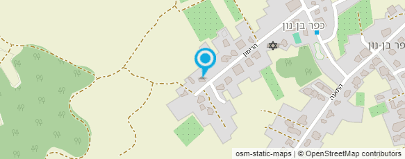 מפת הגעה אל יקב בן נון