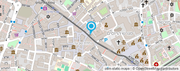 מפת הגעה אל עו"ד פרי אושרי