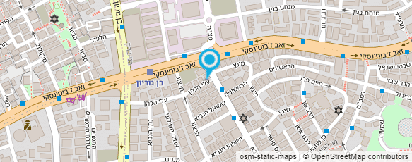 מפת הגעה אל אבישג מנה - האומנות שבאיפור