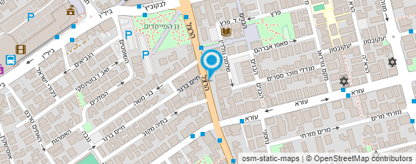 מפת הגעה אל עו"ד הלוי שיראל