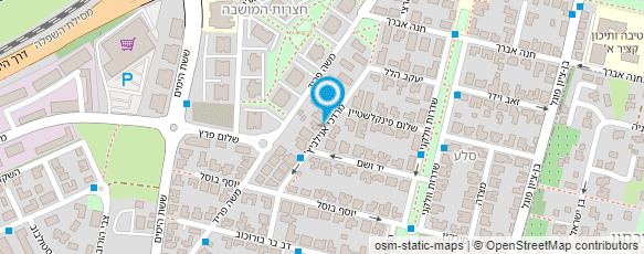 מפת הגעה אל איפור מקצועי - יערה שער