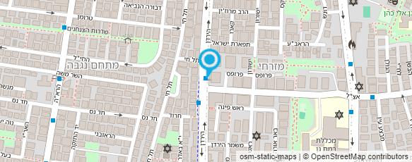 מפת הגעה אל מאיה איפור מקצועי