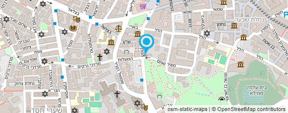 מפת הגעה אל עו"ד יעקב אושרה