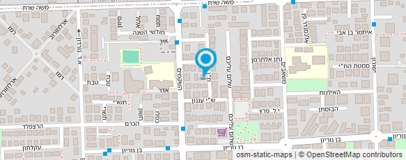 מפת הגעה אל גילה כהן איפור מקצועי