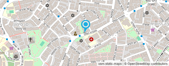 מפת הגעה אל מיכאל בלאיש קליניקה לאוסטיאופתיה