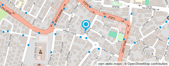 מפת הגעה אל ספריה עירונית יד-שטרית