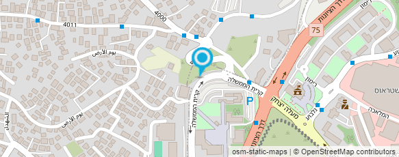 מפת הגעה אל דואר ישראל