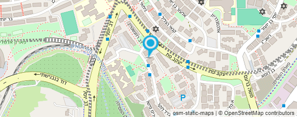 מפת הגעה אל עו"ד בן עמי גיא