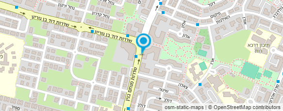 מפת הגעה אל מעבדת לב סלולר גדרה