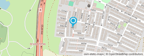 מפת הגעה אל תמי חומסקי