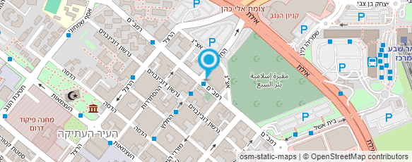 מפת הגעה אל עו"ד פוליאנה שמגר מפת הגעה אל עו"ד פוליאנה שמגר