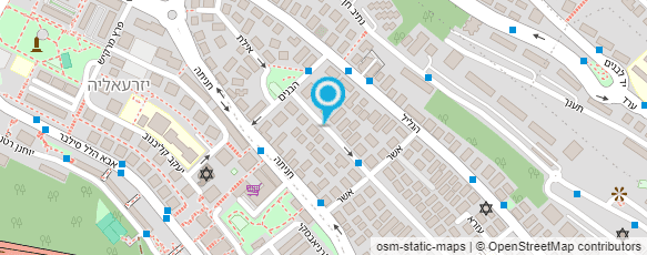 מפת הגעה אל גן ילדים חתלתול