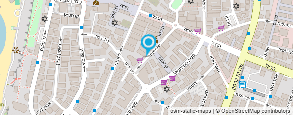 מפת הגעה אל עו"ד בן עזרא-ליבר שרי