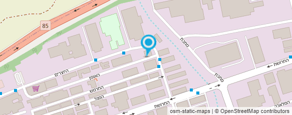 מפת הגעה אל יורו 2016 כרמיאל (מוסך שגב)