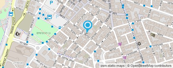 מפת הגעה אל אריאל שבולת לימוד תנועה לגיל הרך