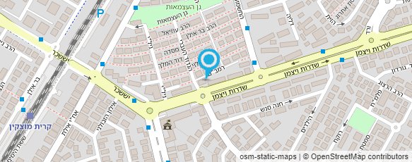 מפת הגעה אל שווארמה נטו קריית מוצקין