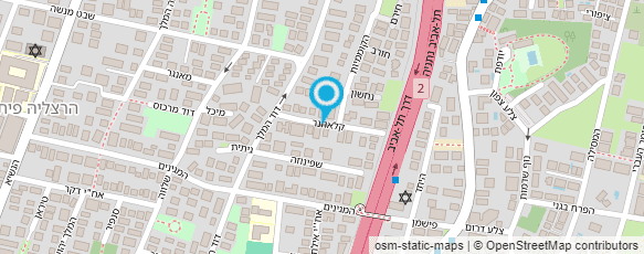 מפת הגעה אל עו"ד חזון לייה