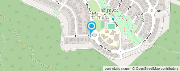 מפת הגעה אל עינות בר טיפולים וחוויות במים