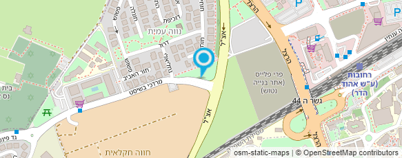 מפת הגעה אל נוה עמית דיור מוגן