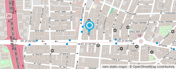 מפת הגעה אל שירזי פרויקטים