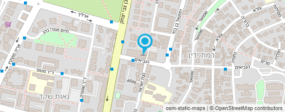 מפת הגעה אל השניצל של כושי