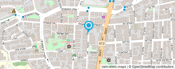 מפת הגעה אל עו"ד נמדר שרונה