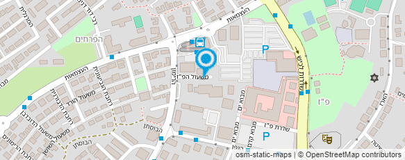 מפת הגעה אל סאן פיט Sun Fit