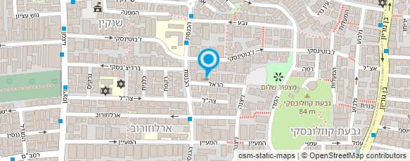 מפת הגעה אל שירה מתן -גיא