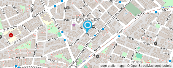 מפת הגעה אל עו"ד ספירו נתן