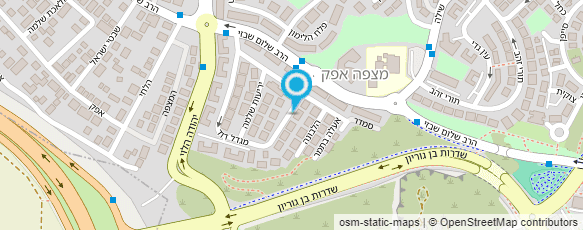 מפת הגעה אל עו"ד וקנין מיכאל