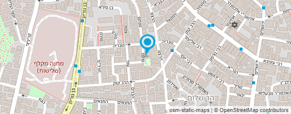 מפת הגעה אל גלעד מצבות