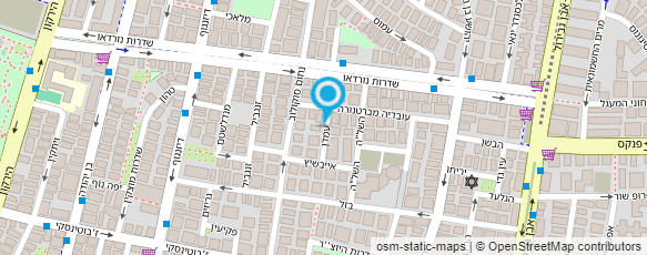 מפת הגעה אל עו"ד זלץ בן