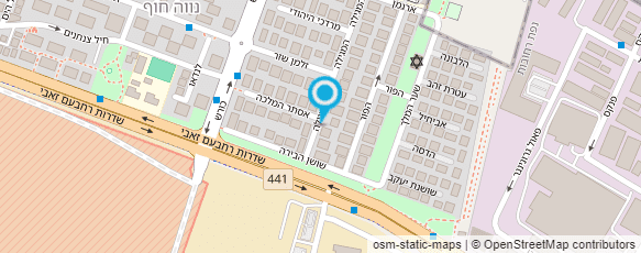 מפת הגעה אל עו"ד טרובוביץ דורון