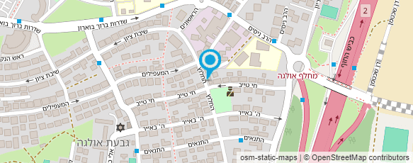 מפת הגעה אל וטרינר באולגה מפת הגעה אל וטרינר באולגה